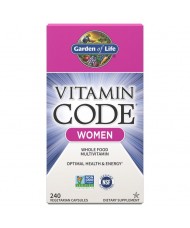 Vitamin Code RAW Women - multivitamín pro ženy - 240 kapslí